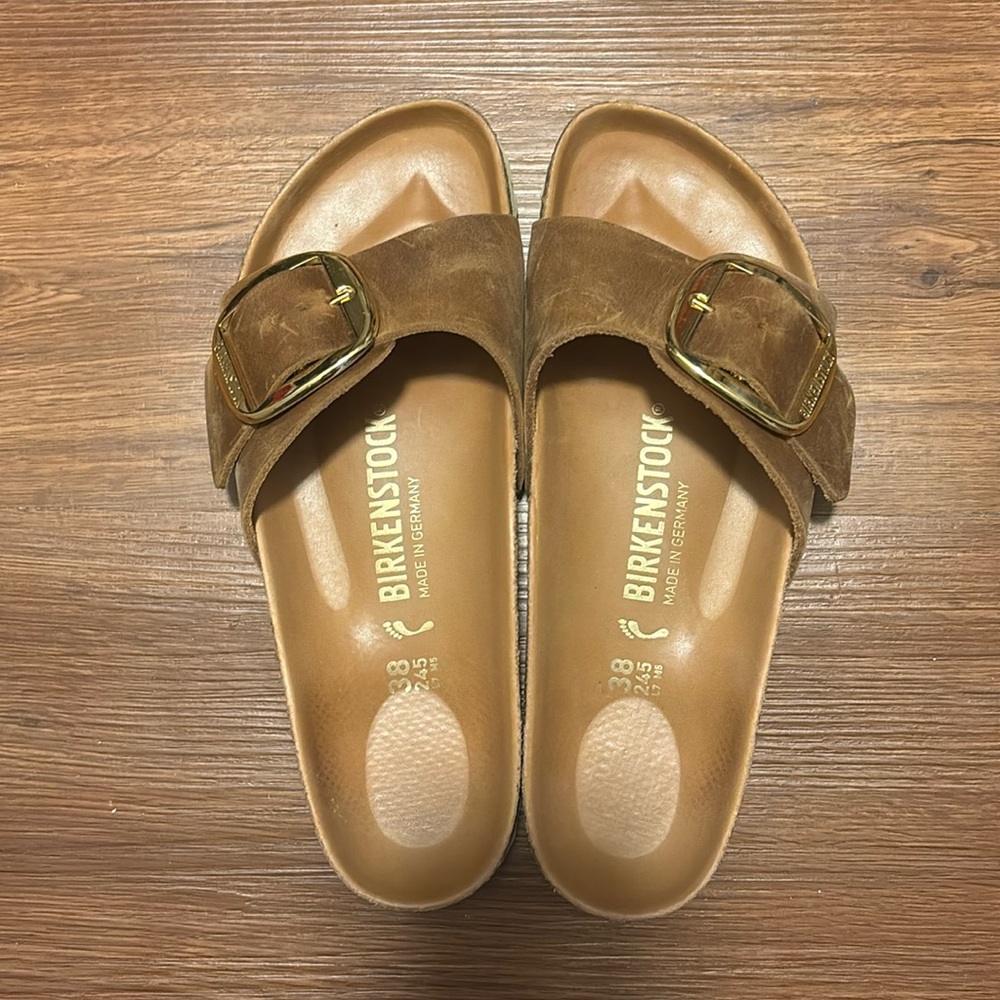 Birkenstock Madrid Big Buckle Slide Sandal